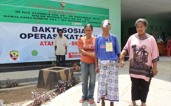 Tangisan Suka Cita di RST Atambua