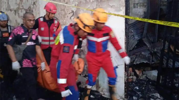 Kebakaran di Balikpapan, Pasutri Lansia Tewas