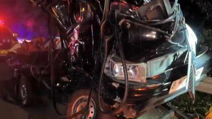 KECELAKAAN BERUNTUN - Kecelakaan beruntun terjadi di Tol Cipularang KM 93 B, Kecamatan Sukatani, Kabupaten Purwakarta, Jawa Barat, Kamis (4/3/2026) malam.