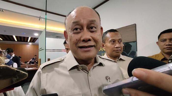 MAKAN BERGIZI GRATIS - Kepala Badan Gizi Nasional (BGN) Dadan Hindayana usai Rapat Terbatas Tata Kelola Penyelenggaraan Program Makan Bergizi Gratis di Kantor Kemenko Pangan, Menteng, Jakarta Pusat, Kamis (2/4/2026).