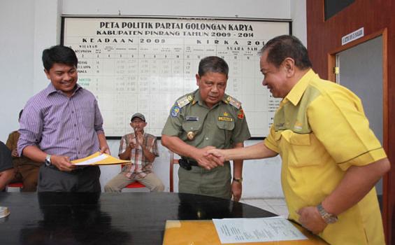 Tujuh Cawalkot Mendaftar di Golkar Parepare