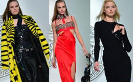 Gaya Pemberontak Perempuan Punk dari Versace