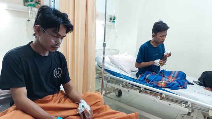 KAPAL TERBAKAR - Insiden terbakarnya kapal Federal II di PT ASL Shipyard Indonesia, Kelurahan Tanjunguncang, Kecamatan Batuaji, Kota Batam, Provinsi Kepulauan Riau (Kepri), Rabu (15/10/2025) menewaskan 10 korban. Jimy dan Fai korban ledakan kapal yang selamat. Keduanya kini menjalani perawatan di Ruang ICU RS Mutiara Aini, Batuaji Batam