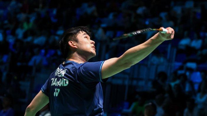 Tunggal putra andalan Thailand, Kunlavut Vitidsarn berhasil meraih hasil manis di babak pertama Korea Masters 2024, Rabu (6/11/2024).