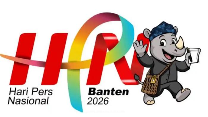 LOGO HPN 2026 - Logo Hari Pers Nasional diunduh dari laman pwi.or.id pada Minggu (8/2/2026).