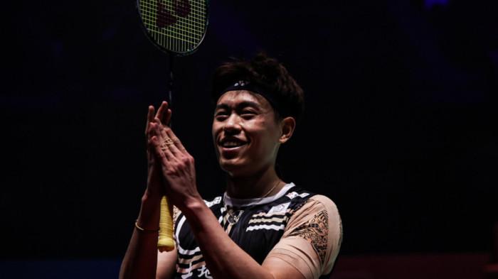 LIN CHUN YI - Pemain badminton tunggal putra asal Taiwan, Lin Chun Yi, ketika bertanding dalam gelaran India Open 2026 pada 18 Januari 2026 di New Delhi, India. Lin si Giant Killer kalahkan Kunlavut Vitidsarn di semifinal All England 2026. (Foto: BWF)