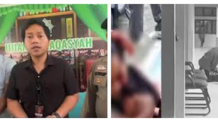 MAHASISWI DIBACOK - Lokasi penyerangan mahasiswi semester 8 di lingkungan kampus UIN Suska Riau, Kamis (26/2/2026) pagi.