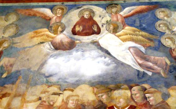 Citra Iblis Bertanduk Nyengir di Lukisan Gereja