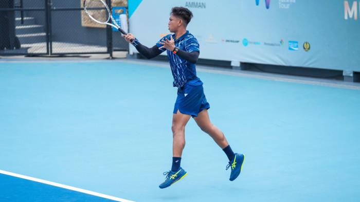 MUNDUR - Petenis Indonesia Gunawan Trismuwantara