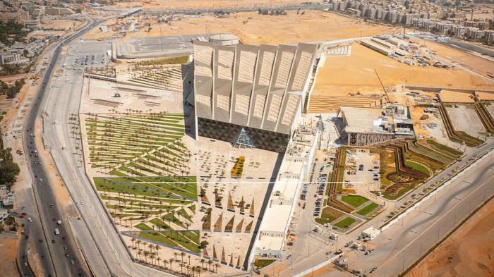 MUSEUM BESAR MESIR - Foto diambil dari Facebook Grand Egyptian Museum, Rabu (5/11/2025). Peta The Grand Egyptian Museum.