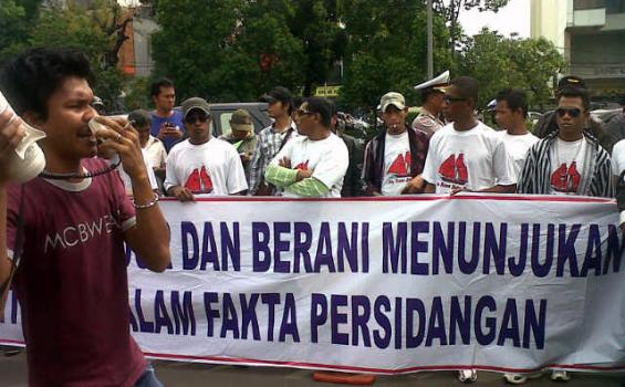Massa Pendukung John Kei Geruduk PN Jakpus, Lalu Lintas Macet