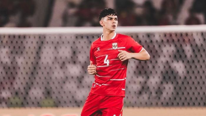 DEBUT - Mathew Baker mencetak rekor dengan menjadi debutan termuda dalam sejarah Timnas Indonesia saat melawan Oman pada FIFA Matchday, Juma (5/6/2026) di Stadion Utama Gelora Bung Karno (SUGBK), Jakarta.