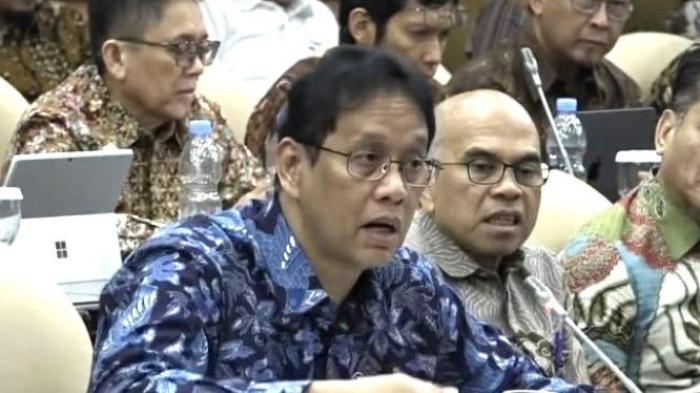 RAPAT TERAKHIR PURBAYA — Menteri Keuangan Purbaya Yudhi Sadewa memaparkan strategi fiskal dan arah kebijakan APBN 2027 dalam rapat kerja bersama Komite IV DPD RI di Kompleks Parlemen, Jakarta, Senin (14/9/2026). Purbaya mendadak harus menyudahi rapat dan berpamitan setelah mendapat panggilan dari Istana di tengah perombakan kabinet.