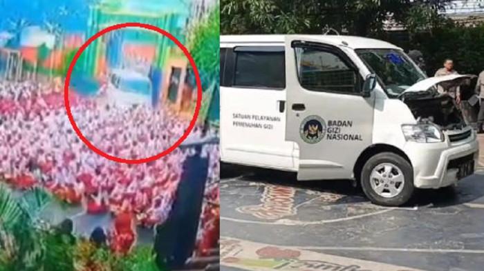 TERTABRAK MOBIL MBG - Berikut ini 5 fakta soal mobil pembawa Makan Bergizi Gratis (MBG) yang tabraki siswa di Jakarta Utara, Kamis (11/12/2025). (Istimewa/Tangkap layar Instagram @jakarta.terkini)