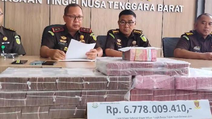 Moh Ali Bin Dachlan Kembalikan Kerugian Negara, Kejati NTB