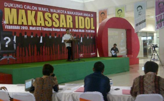 Putra Wali Kota Jakarta Pusat Coba Peruntungan di Makassar Idol