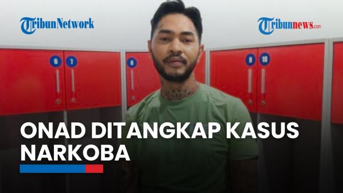 NARKOBA - Musisi Onadio Leonardo atau Onad. Onad diamankan Satnarkoba Polres Metro Jakarta Barat terkait dugaan penyalahgunaan narkoba.