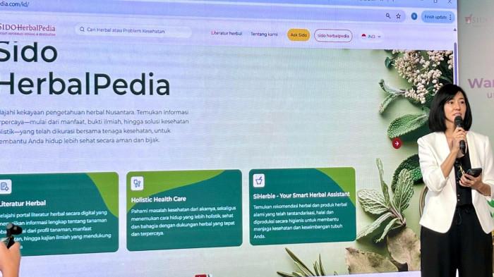 PELUNCURAN Sido HerbalPedia dan SiHerbie ‘Your Smart Herbal Assistant’ pada Kamis (23/4/2026).