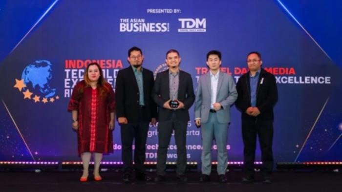 PENGHARGAAN KEMANAN SIBER - Huawei Indonesia yang menyabet penghargaan Cybersecurity - Telecommunications atau Keamanan Siber - Telekomunikasi. Acara ini diselenggarakan di Shangri-La Jakarta pada Kamis (9/10/2025).