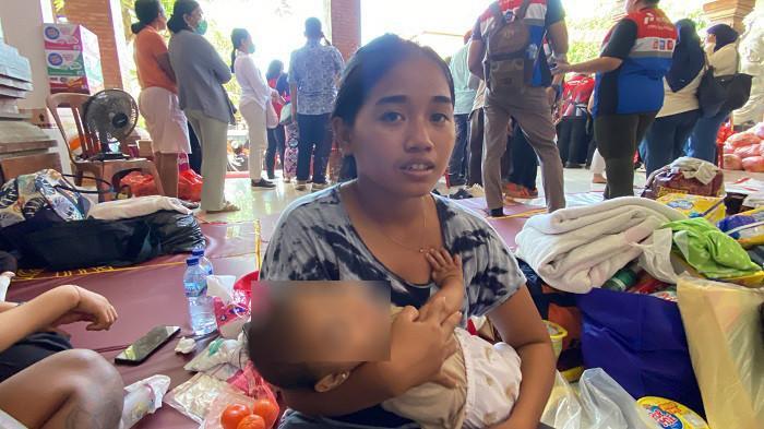 Selamat dari Banjir Bali, Saimah Bersama Suami dan 2 Anaknya Bertahan 5 Jam di Plafon