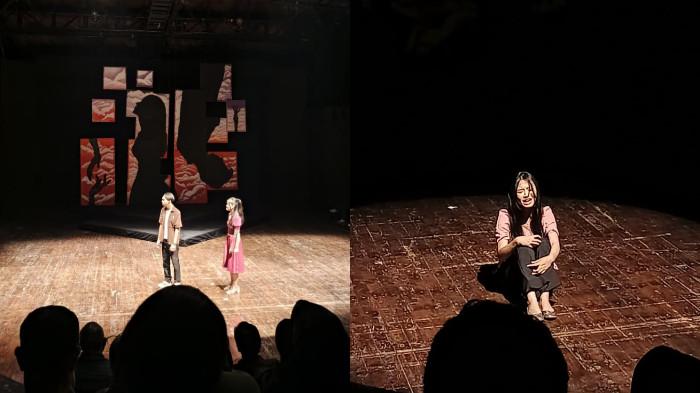 PENTAS TEATER - Teater Sokle SMA Negeri Karangpandan, Kabupaten Karanganyar, sukses menyelenggarakan pentas produksi ke-19 di Teater Arena Taman Budaya Jawa Tengah (TBJT) Surakarta, Jumat (27/3/2026) malam. Teater Sokle mementaskan sebuah naskah yang berjudul 