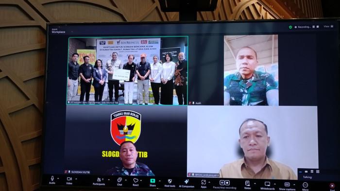 PENYALURAN BANTUAN KEMANUSIAAN sido muncul secara daring