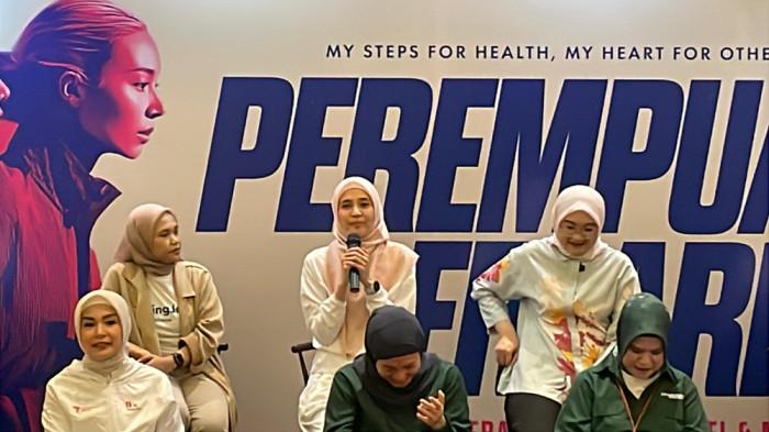 Dhini Aminarti, Zee Zee Shahab & Sahila Hisyam Ajak Perempuan Berlari, Tebar Manfaat dan Bahagia