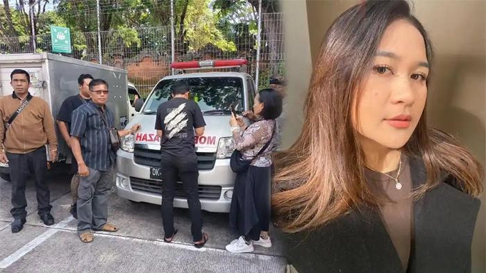 PMI TEWAS DI RUSIA - Desak Komang Ayu Gayatri, terapis spa asal Desa Panji, Kecamatan Sukasada, Buleleng, Bali tewas saat sauna tempatnya bekerja di Moskow Rusia meledak hingga terbakar. Jenazah Gayatri saat tiba di rumah duka pada Minggu (15/3/2026) (kiri) dan foto semasa hidup Desak Komang Ayu Gayatri (kanan).