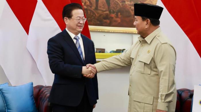 PRABOWO DAN TIONGKOK - Presiden Prabowo Subianto menerima Minister of State Security (MSS) Republik Rakyat Tiongkok (RRT) atau China, Chen Yi Xin, di Istana Negara, Jakarta, pada Jumat, (27/3/2026). (Sekretariat Presiden).