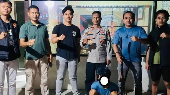 Pelaku Penembakan di Kotim Sultra_3