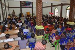 Tangga Gereja Roboh Tujuh Jemaat Cidera