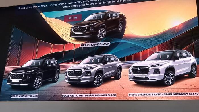 Pilihan warna Grand Vitara