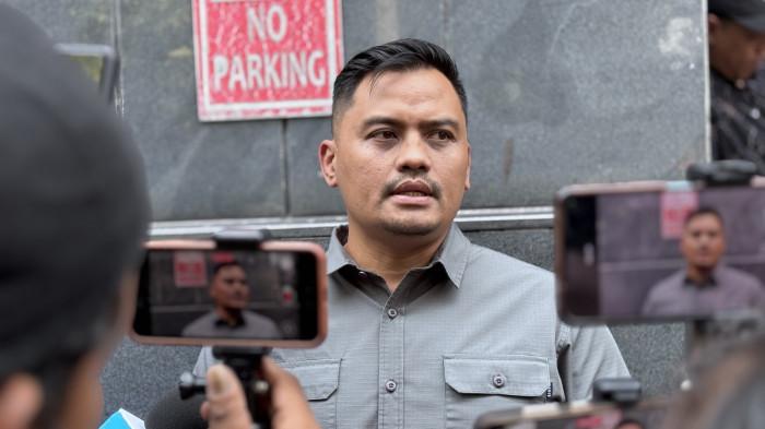 KASUS AMMAR ZONI - Plt Kasi Intel Pengadilan Negeri Jakarta Pusat, Agung Irawan, saat ditemui di Gedung Pengadilan Negeri Jakarta Pusat, Kamis (9/10/2025).