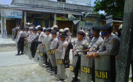 Kapolda Lampung Tinjau Lokasi Bentrokan