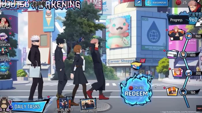 KODE REDEEM FF - Potret bermain gim Garena Free Fire (FF) x Jujutsu Kaisen diambil Rabu (14/1/2026).