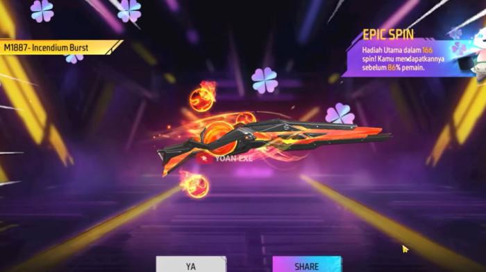 SKIN SG2 METEOR - Potret klaim hadiah SG2 Meteor di website Garena Free Fire (FF), diunduh Senin (12/1/2026). Kode redeem FF SG2 Meteor Januari 2026, buruan klaim skin senjata langka di reward.ff.garena.com gratis tanpa top up diamond, klaim sebelum expired.