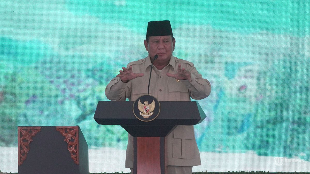 Prabowo Singgung Konten Podcast yang Menyebut Dirinya Otoriter: Kadang Dongkol, Tapi Jadi Koreksi