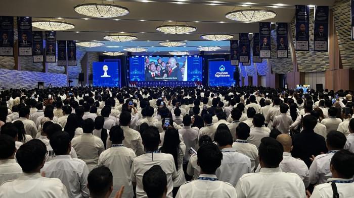 MUNAS HIPMI – Presiden Prabowo Subianto menghadiri Munas XVIII HIPMI di Bandar Lampung, Lampung, Rabu (10/6/2026). Forum yang diikuti lebih dari 2.000 peserta itu membahas arah organisasi dan strategi pengembangan kewirausahaan nasional.