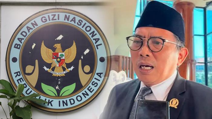 KASUS MBG - (Kiri) Ketua DPRD Jatim Musyafak Rouf saat ditemui di Gedung DPRD Jatim, Selasa (9/6/2026). Musyafak membantah ia terlibat dalam persoalan sengkarut MBG yang menjerat mantan pimpinan BGN dan (Kanan) Foto kantor Kantor Pusat Badan Gizi Nasional (BGN) berlokasi di Jakarta Pusat.