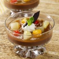 Puding Cokelat Saus Karamel Nan Menggoda
