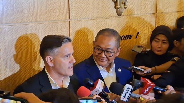 RESMI DIPERKENALKAN - Wawancara pelatih Timnas Indonesia, John Herdman