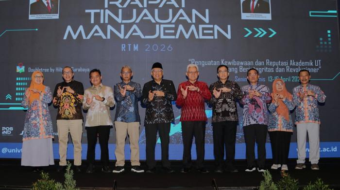 RTM UT 2026 - Universitas Terbuka  menggelar Rapat Tinjauan 2026