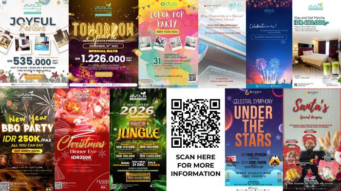 Rangkaian Promo Natal & Tahun Baru 2025–2026 di Unit Hotel Topotels
