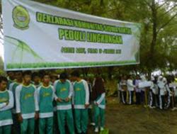 Ratusan Pelajar se-Bantul Pungut Sampah di Pantai Baru