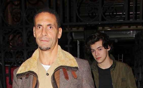 Rio Ferdinand dan Personel One Direction Saling Tukar Tiket