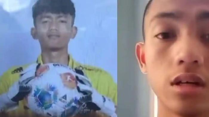 Rizki Nurfadhilah kiper muda korban TPPO Kamboja