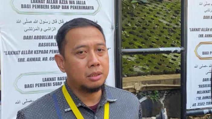SIDANG CERAI ANDRE TAULANY - Kuasa hukum Andre Taulany, Galih Rakasiwi ditemui di Pengadilan Agama Jakarta Selatan, Rabu (24/9/2024). Andre Taulany tak hadir dalam sidang cerai perdananya dengan Rien Wartia Trigina. (Tribunnews.com/Fauzi Alamsyah).