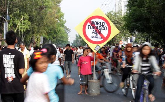 Warga Solo Tolak World Tobacco Asia 2012 Di Indonesia