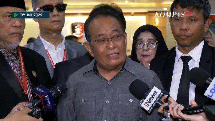 SAID DIDU- Mantan Sekretaris Kementerian BUMN, Said Didu, menghadiri gelar perkara khusus dugaan ijazah palsu Presiden ke-7 Joko Widodo (Jokowi) yang digelar di Bareskrim Polri pada Rabu (9/7/2025). 