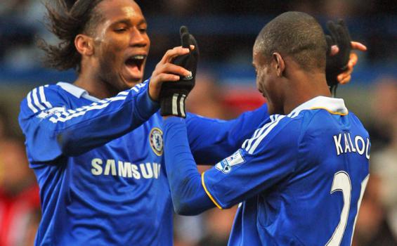 Drogba, Gervingo, dan Kalou Menangkan Pantai Gading